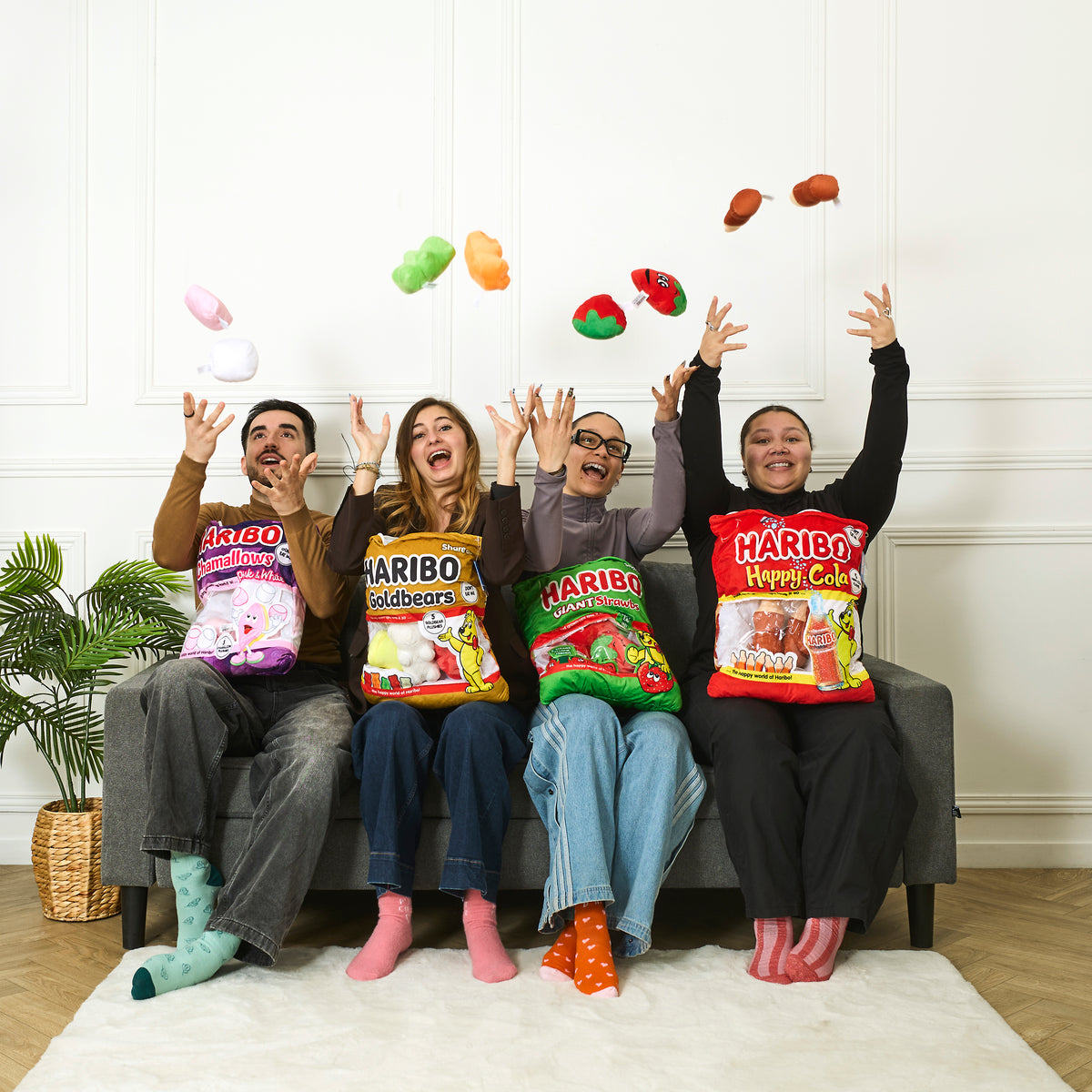 PAQUET PELUCHES CHAMALLOWS HARIBO