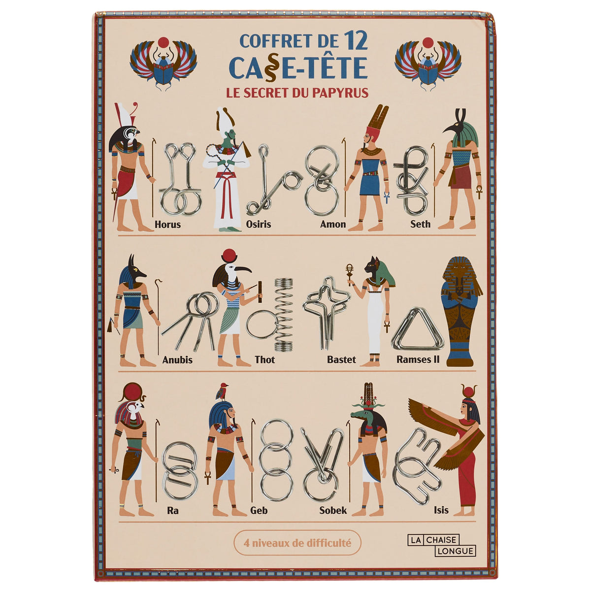 COFFRET DE 12 CASSE TETES