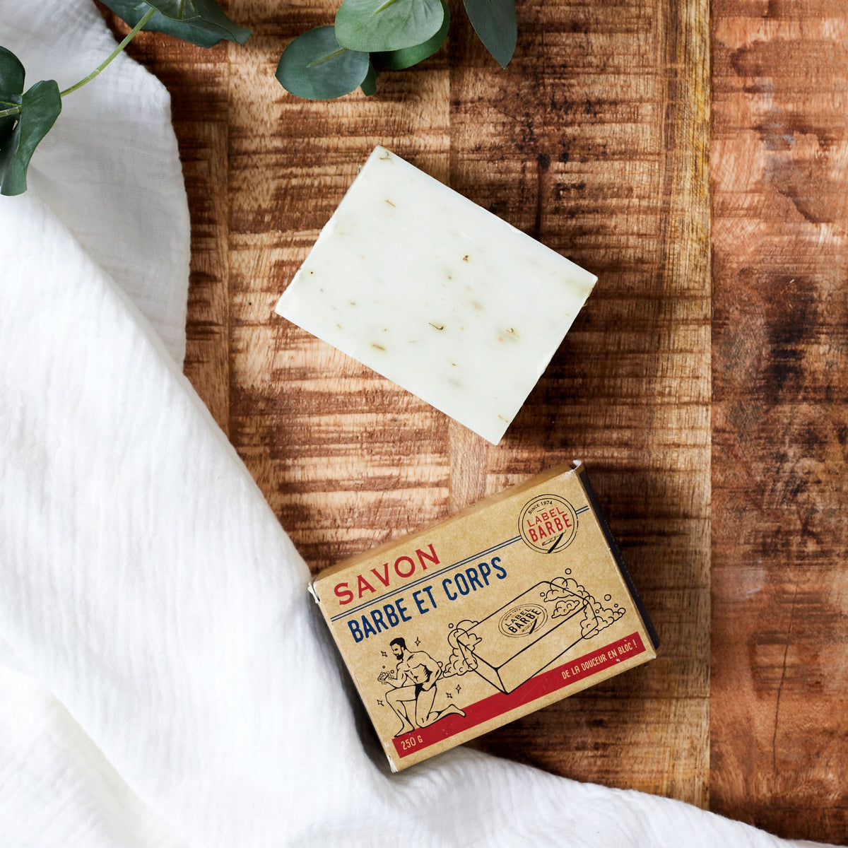 SAVON A BARBE ET CORPS LABEL BARBE
