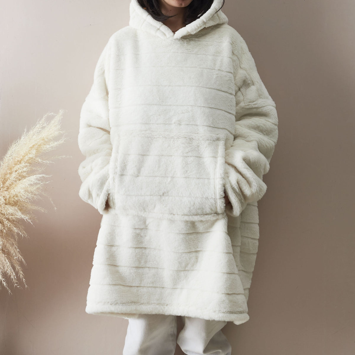 SWEAT XXL FAUSSE FOURRURE HYGGE