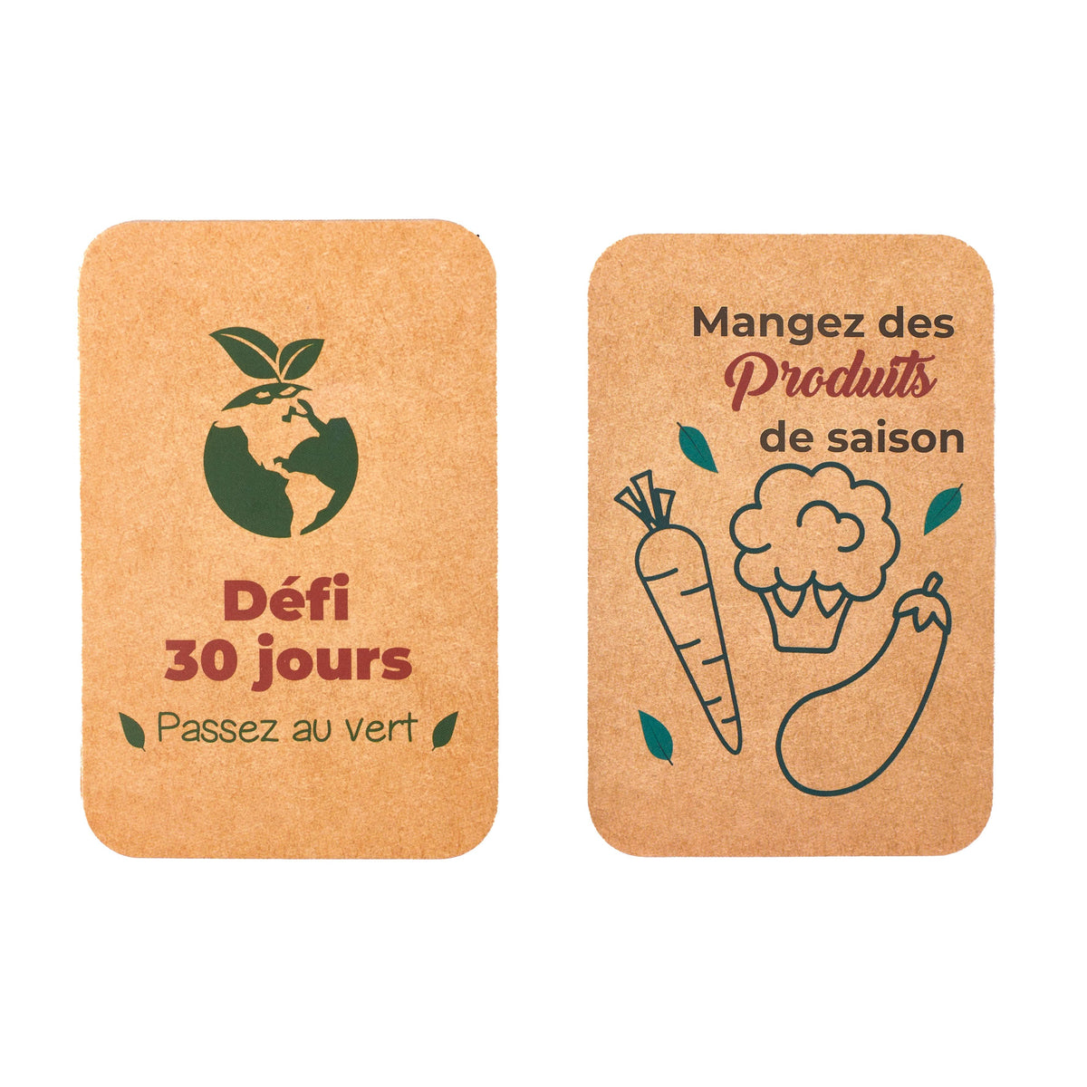 CARTES CHALLENGE PASSEZ AU VERT