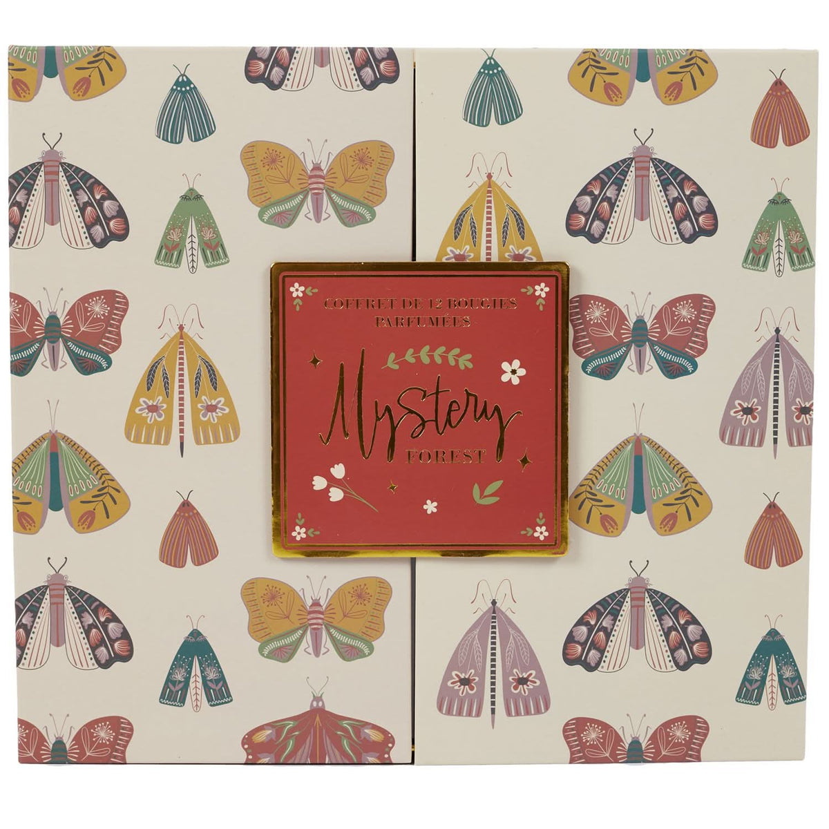 COFFRET DE 12 BOUGIES MYSTERY FOREST
