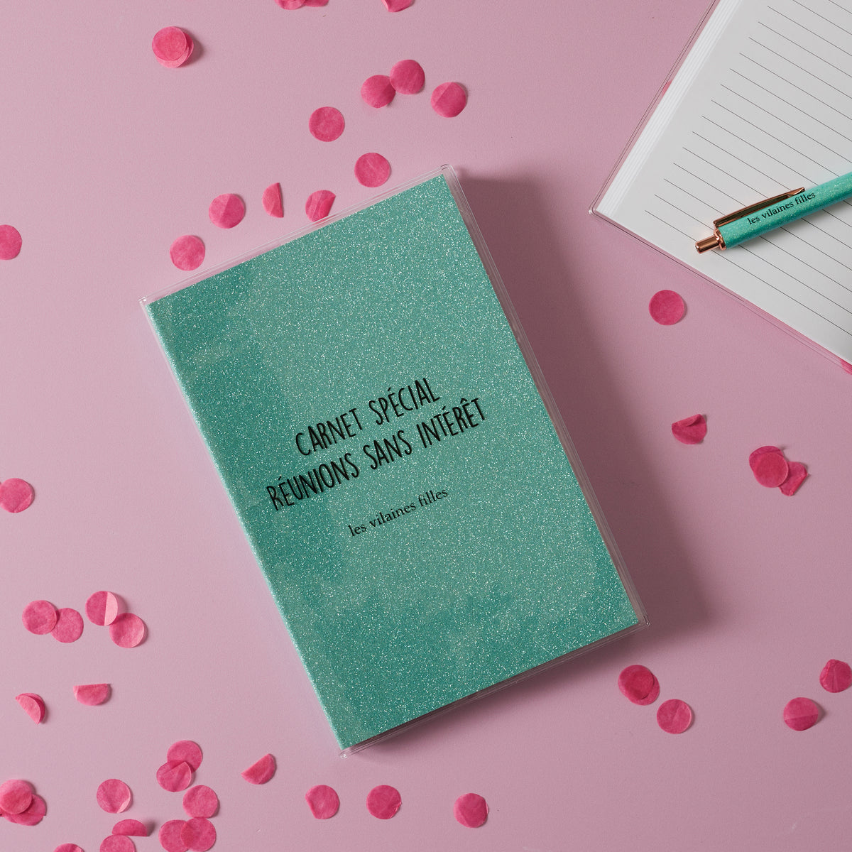 CARNET PAILLETTES REUNION SANS INTERET