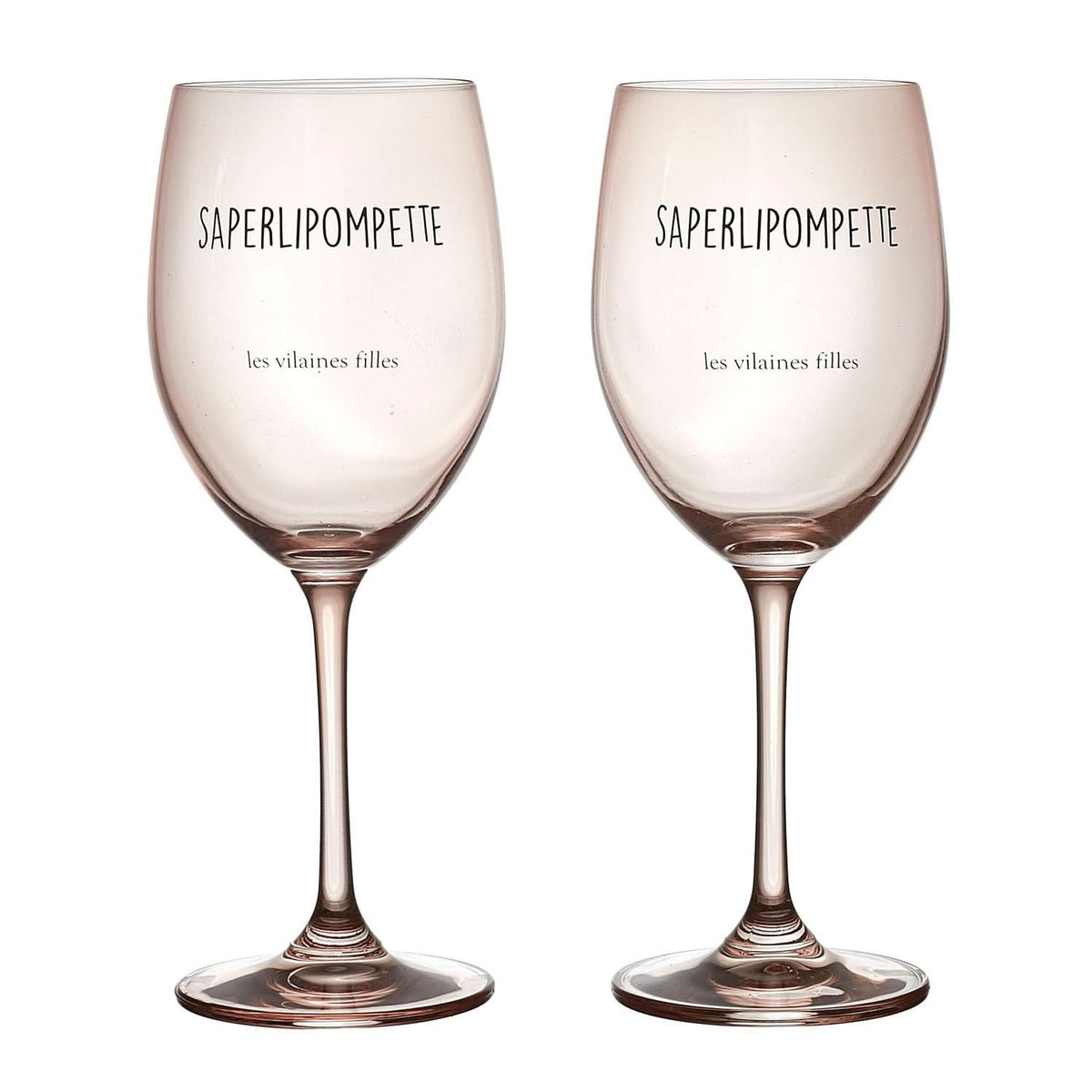 COFFRET DE 2 VERRES A VIN SAPERLIPOMPETTE