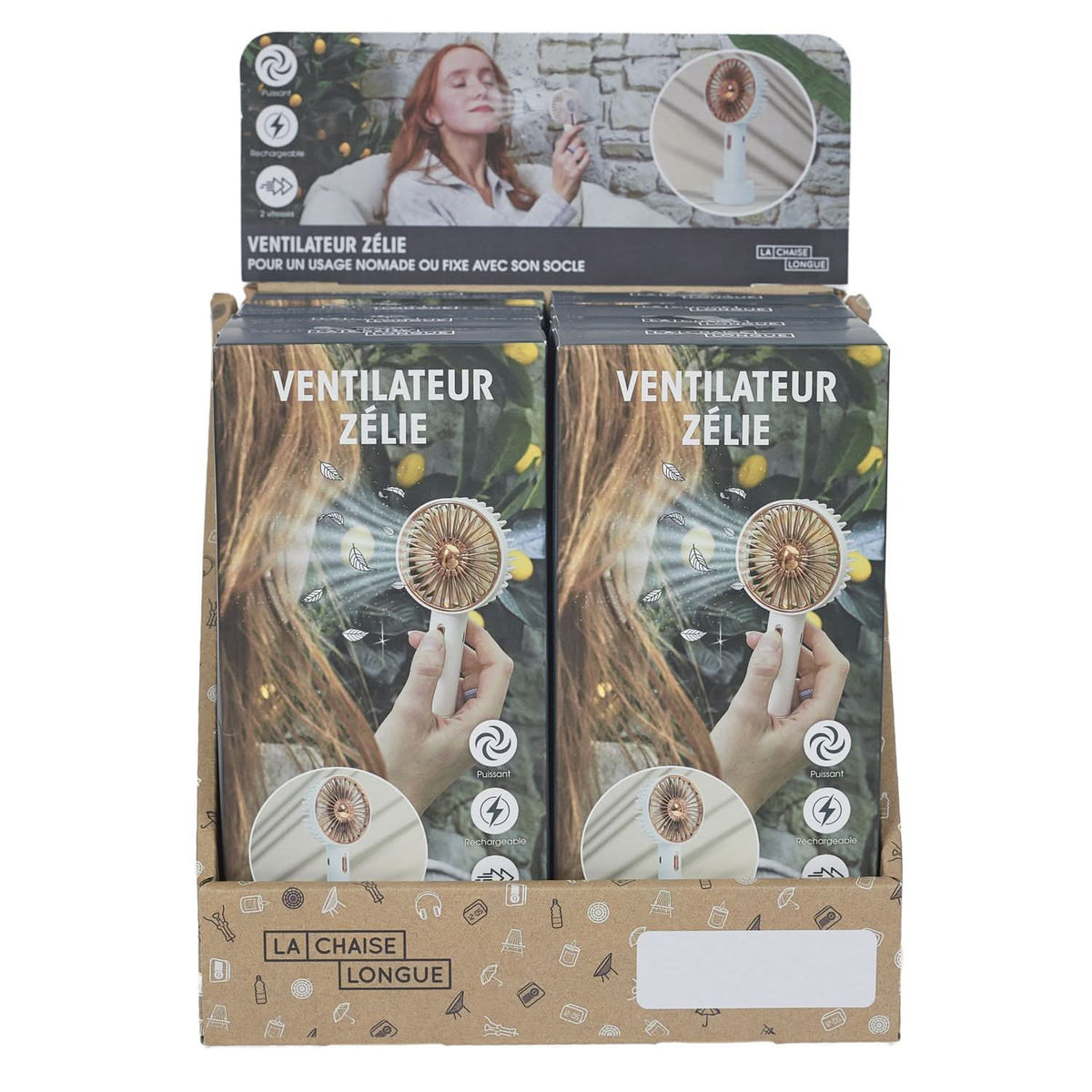 VENTILATEUR NOMADE ZELIE