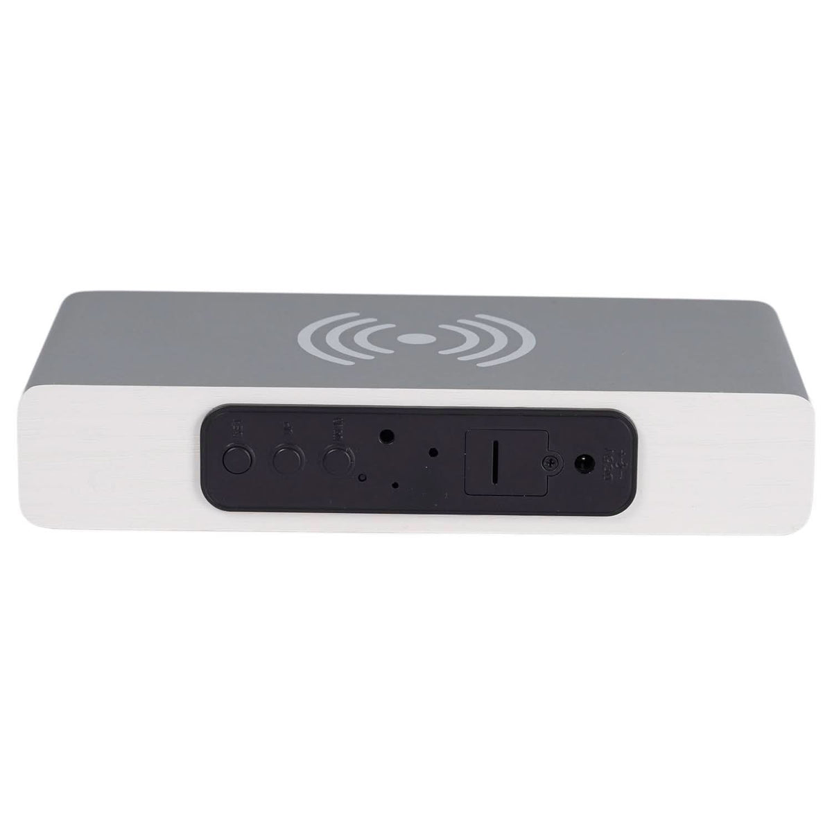 REVEIL CHARGEUR BOIS GRIS