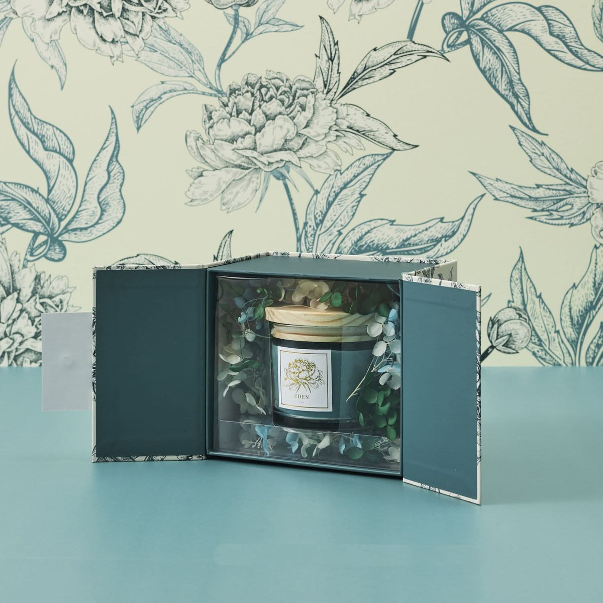 COFFRET BOUGIES JARDIN D EDEN