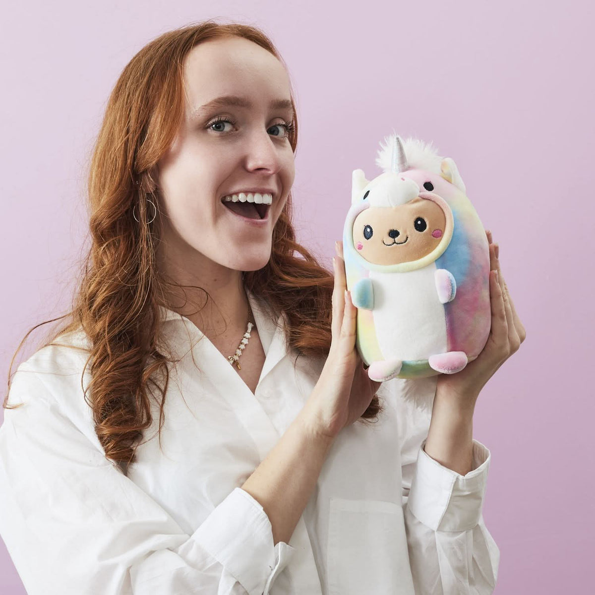 PELUCHE COSY CAT DEGUISE LICORNE