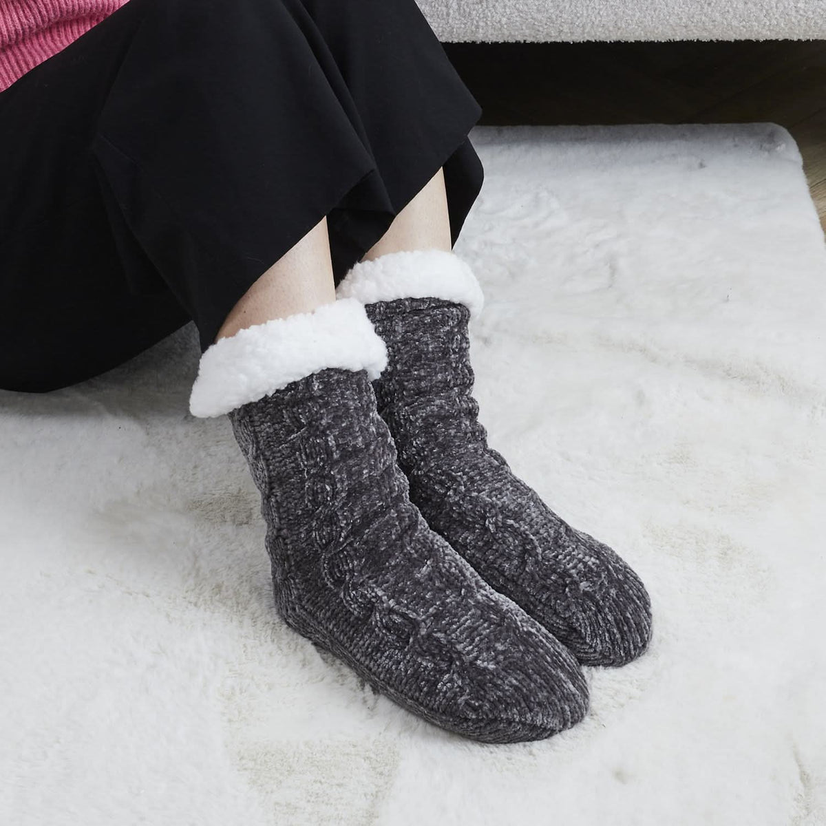 CHAUSSETTES VELOURS CHENILLE ALTA