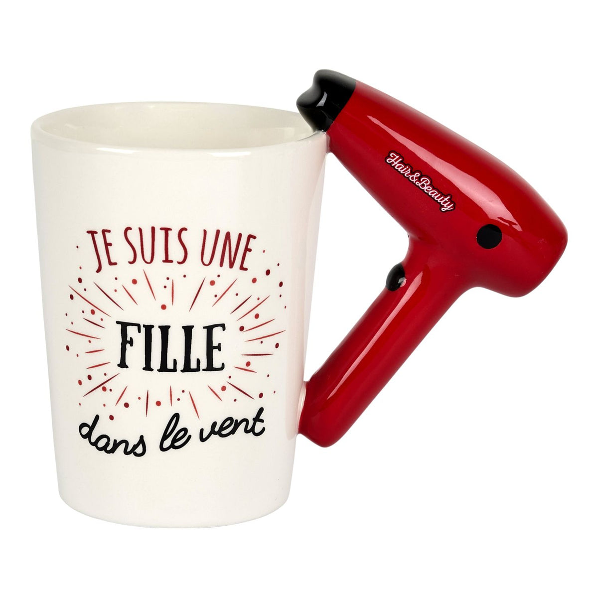 MUG JE SUIS UNE FILLE DANS LE VENT