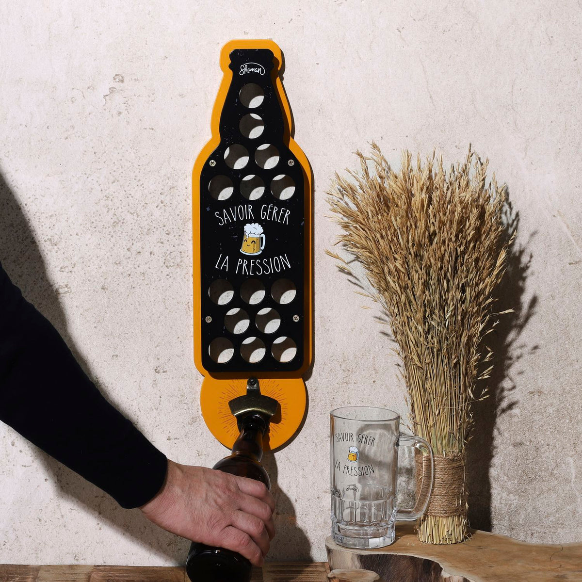 DECAPSULEUR BOUTEILLE SAVOIR GERER LA PRESSION