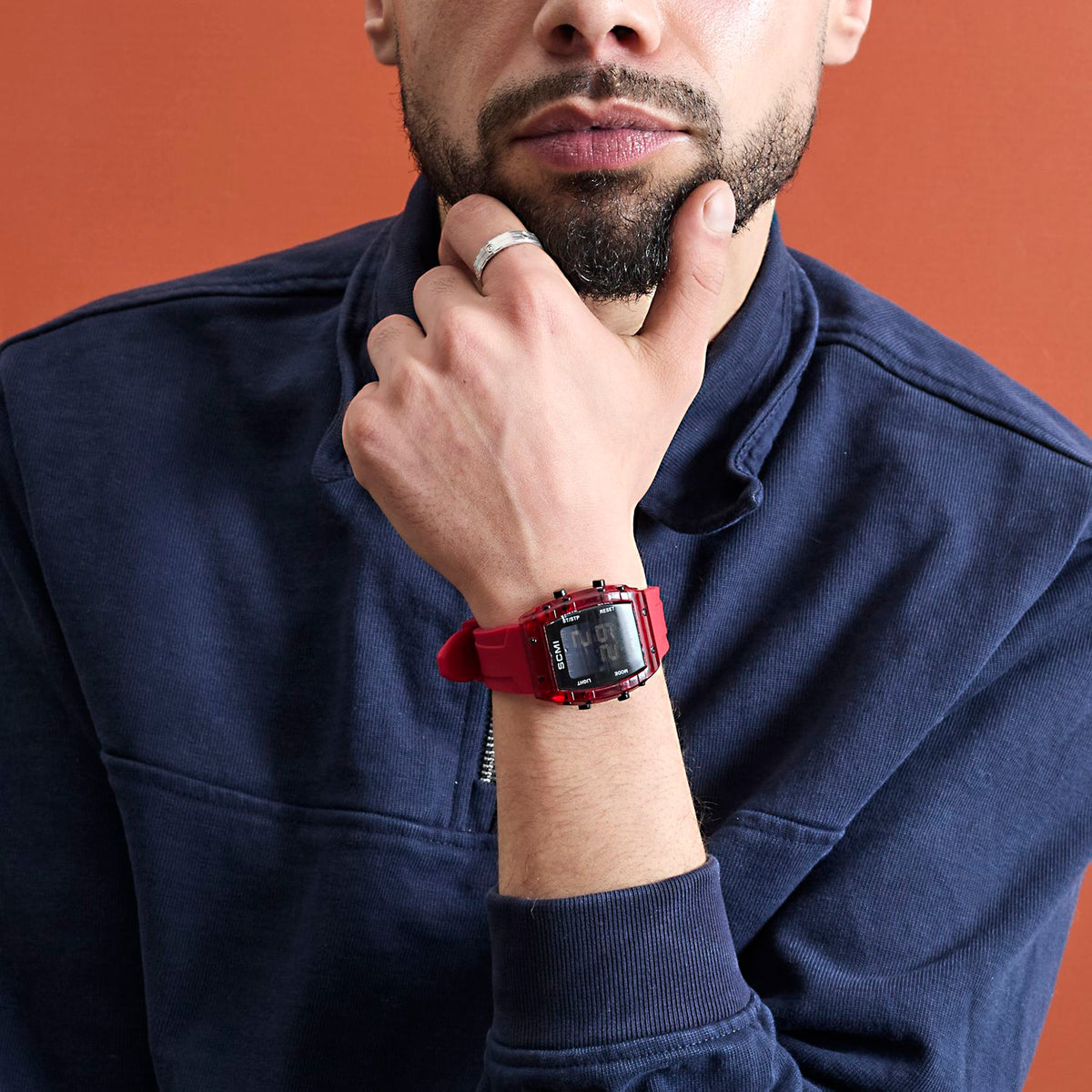 MONTRE ALPHA CHILLI RED