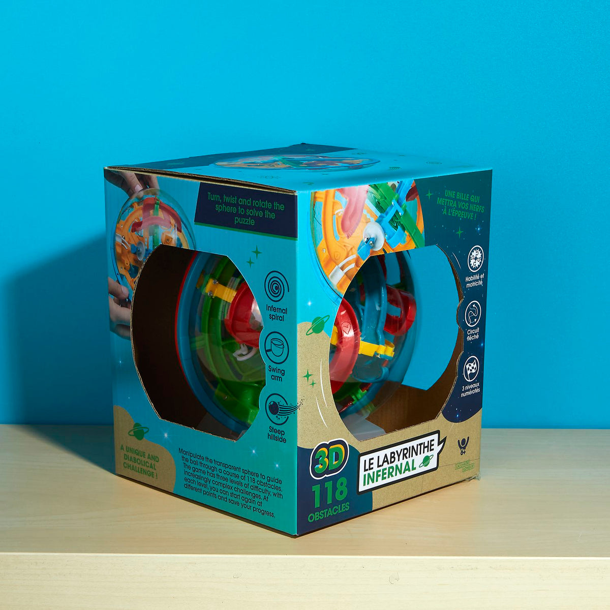 JEU LABYRINTHE INFERNAL 17 CM