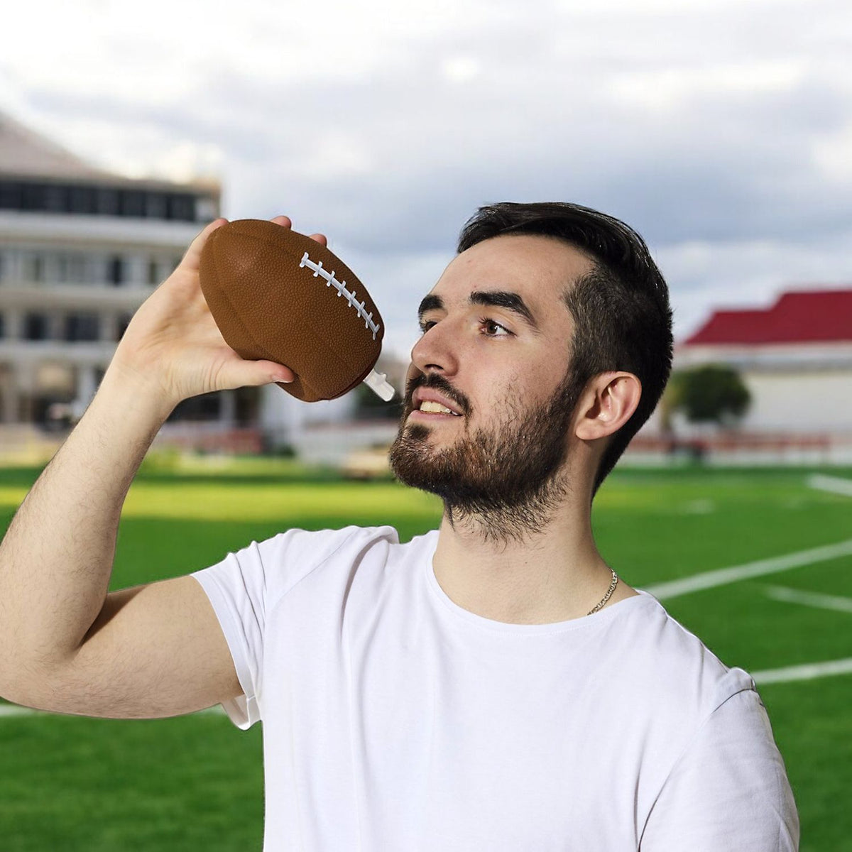 GOURDE BALLON RUGBY