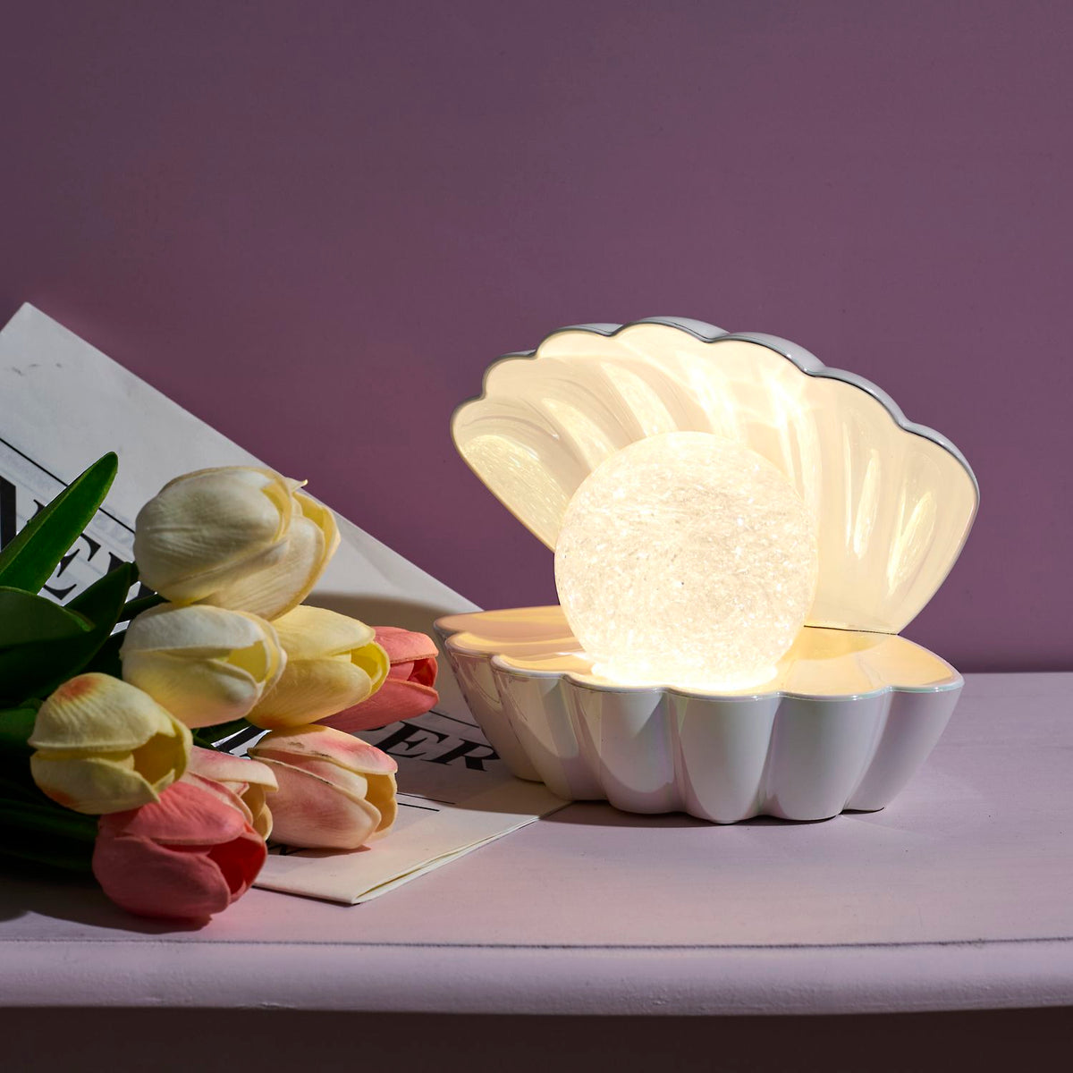 LAMPE COQUILLAGE PEARL