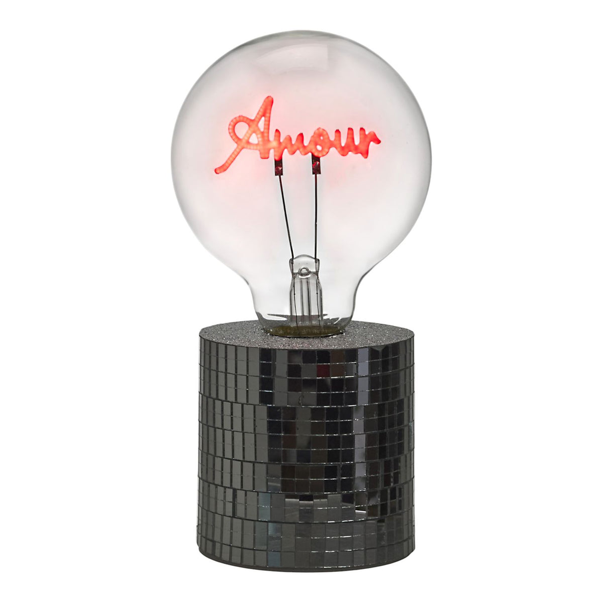 LAMPE AMPOULE DISCO AMOUR