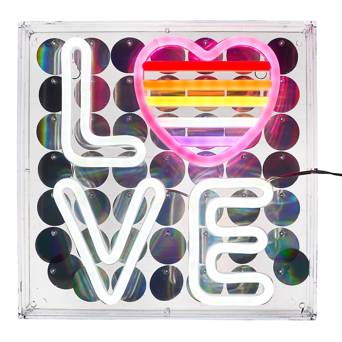 LAMPE EFFET NEON LOVE