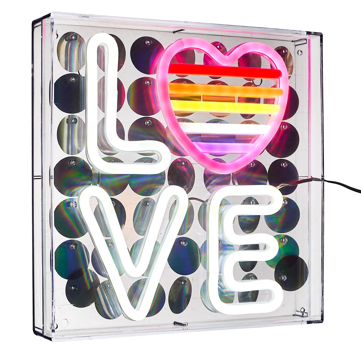 LAMPE EFFET NEON LOVE