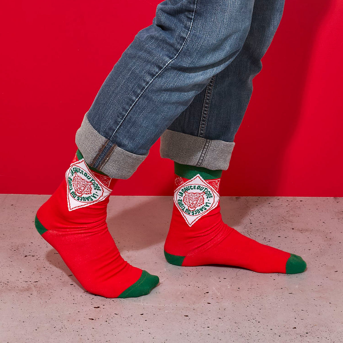COFFRET DE 5 PAIRES DE CHAUSSETTES SAUCES
