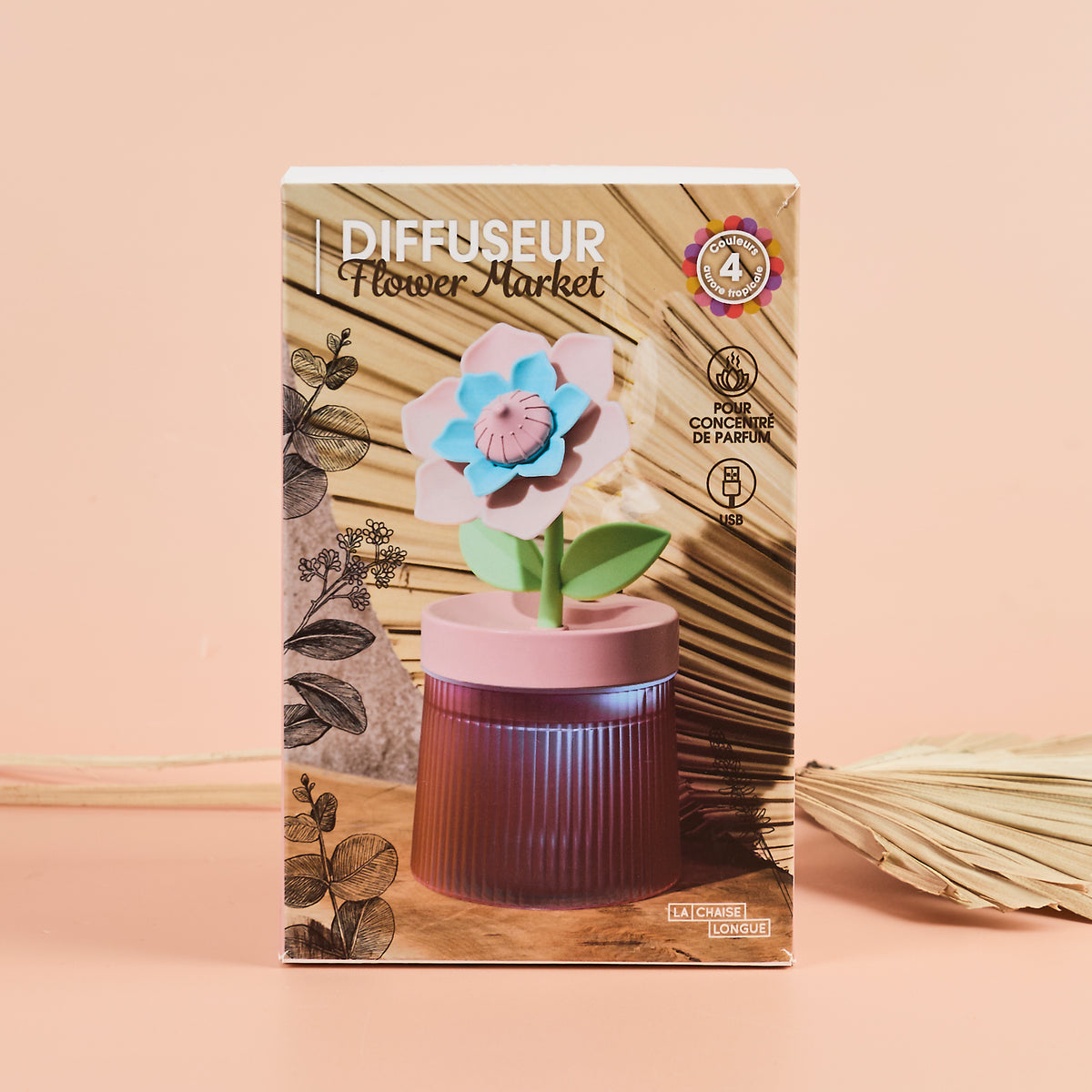 DIFFUSEUR FLOWER MARKET ROSE