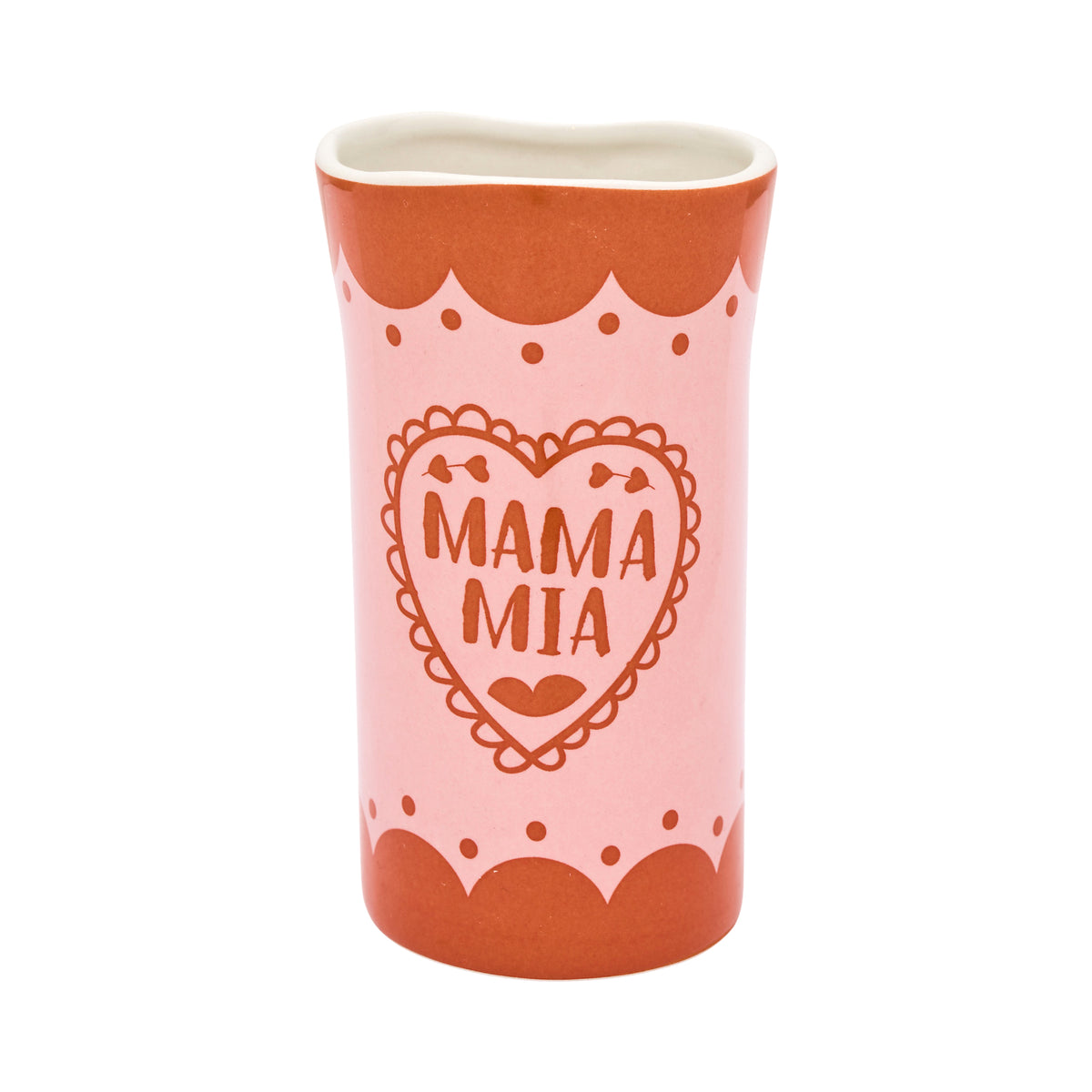 COFFRET DE 3 VASES MAMA MI AMORE