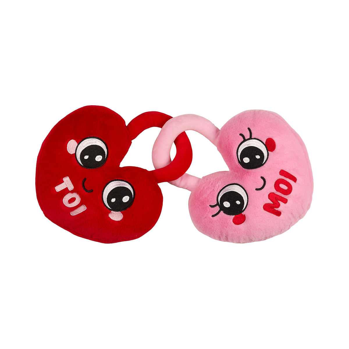PELUCHE COEUR TOI ET MOI