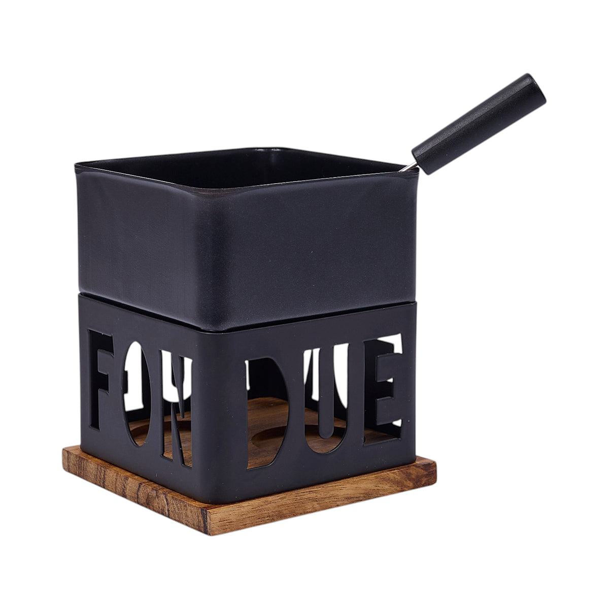 FONDUE A LA BOUGIE DUO CHEESY CLUB NOIRE