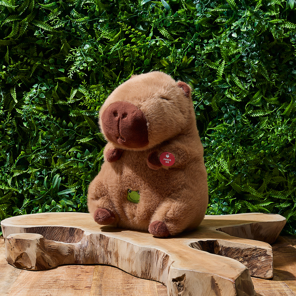 PELUCHE CAPYBARA QUI RESPIRE