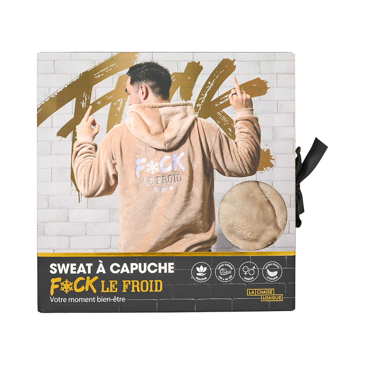 SWEAT PLAID F*CK LE FROID