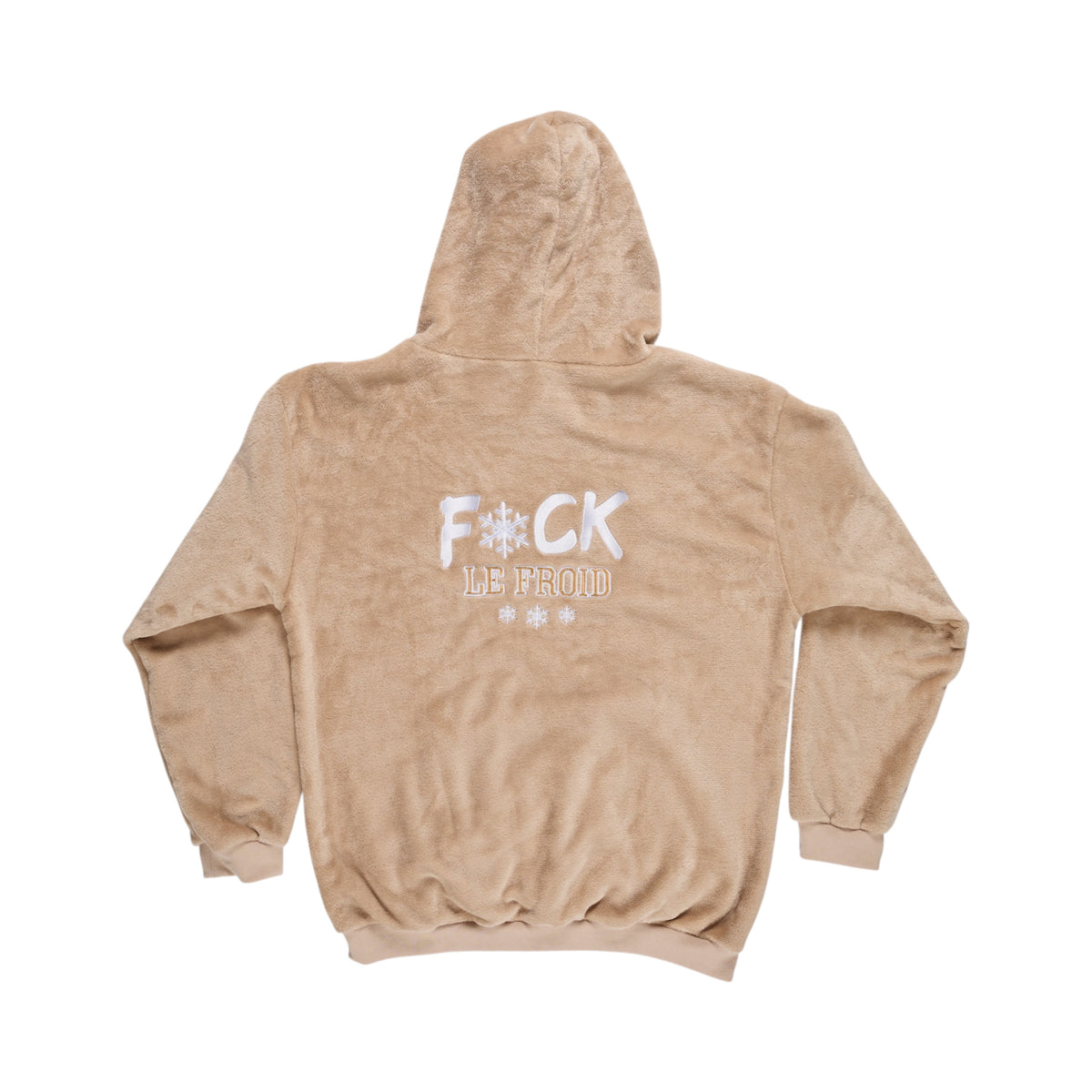 SWEAT PLAID F*CK LE FROID