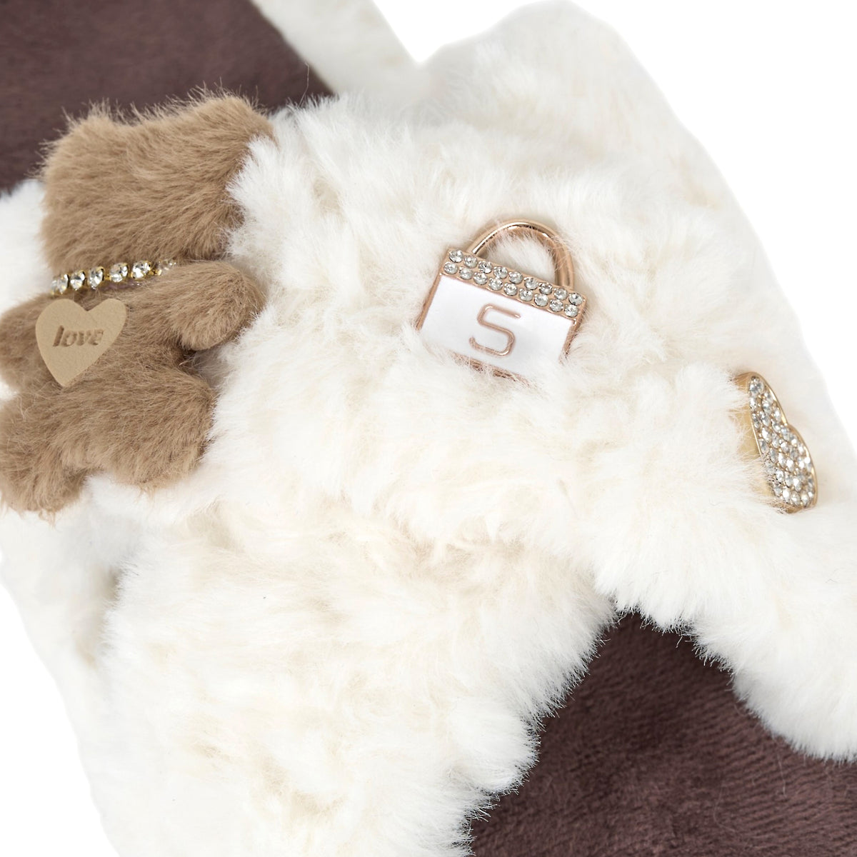 CHAUSSONS LUXURY GLAMS CHARMS IVOIRE T37 38