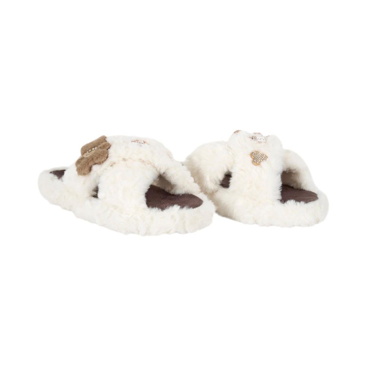 CHAUSSONS LUXURY GLAMS CHARMS IVOIRE T39 40