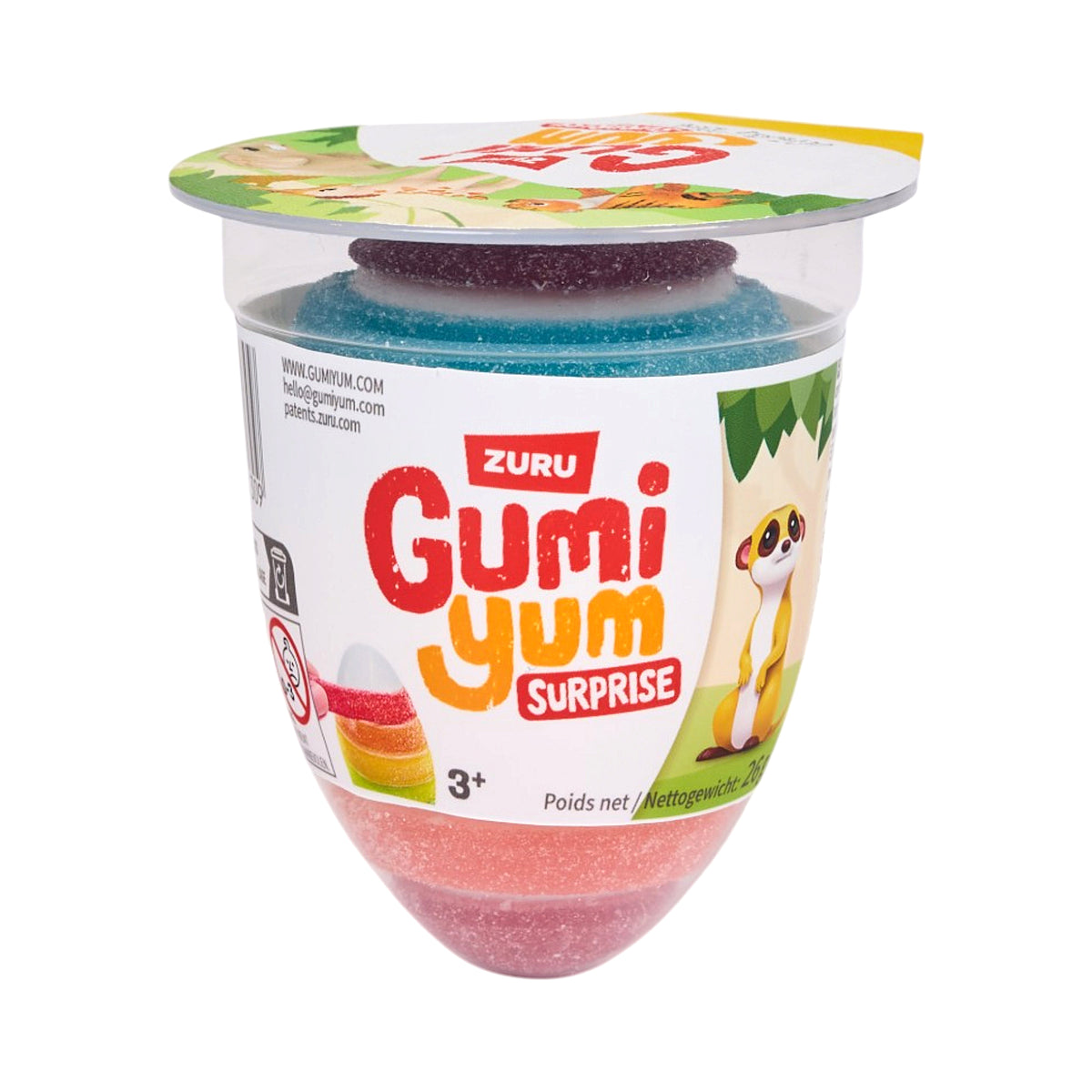 BONBON GUMI YUM SURPRISE WILDLIFE