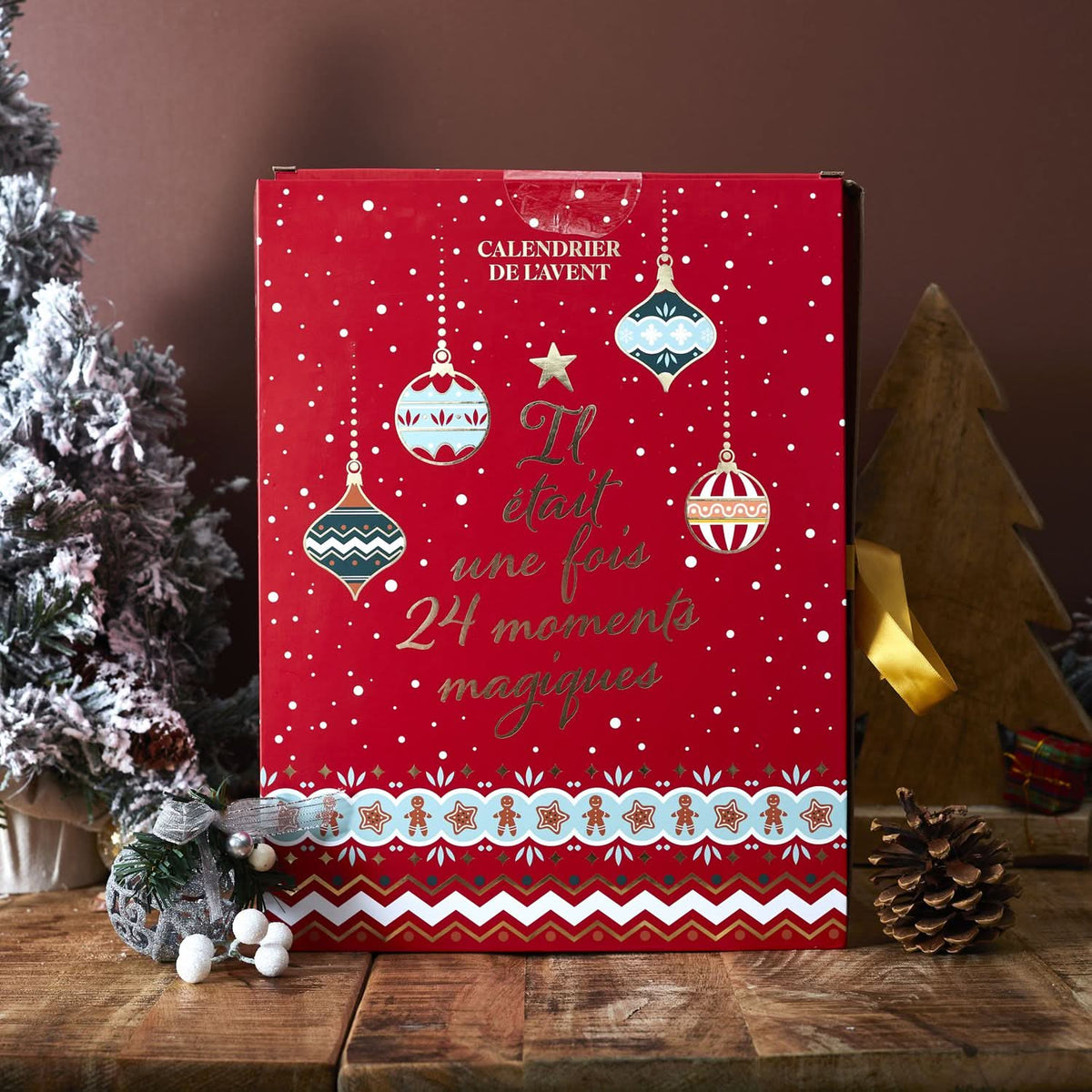 CALENDRIER DE L'AVENT BOUGIES ET SURPRISES NOEL TRADI