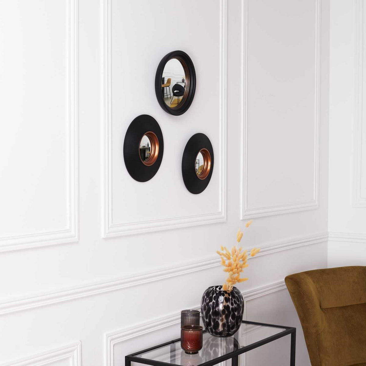 MIROIR CONVEXE OKO - LOT DE 3