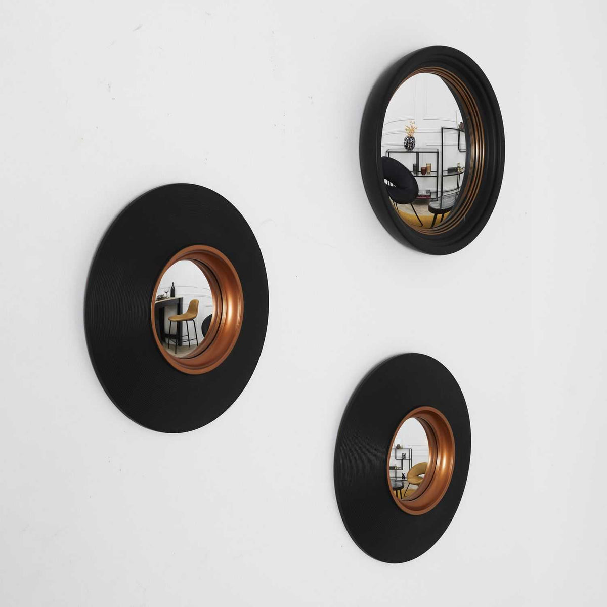 MIROIR CONVEXE OKO - LOT DE 3