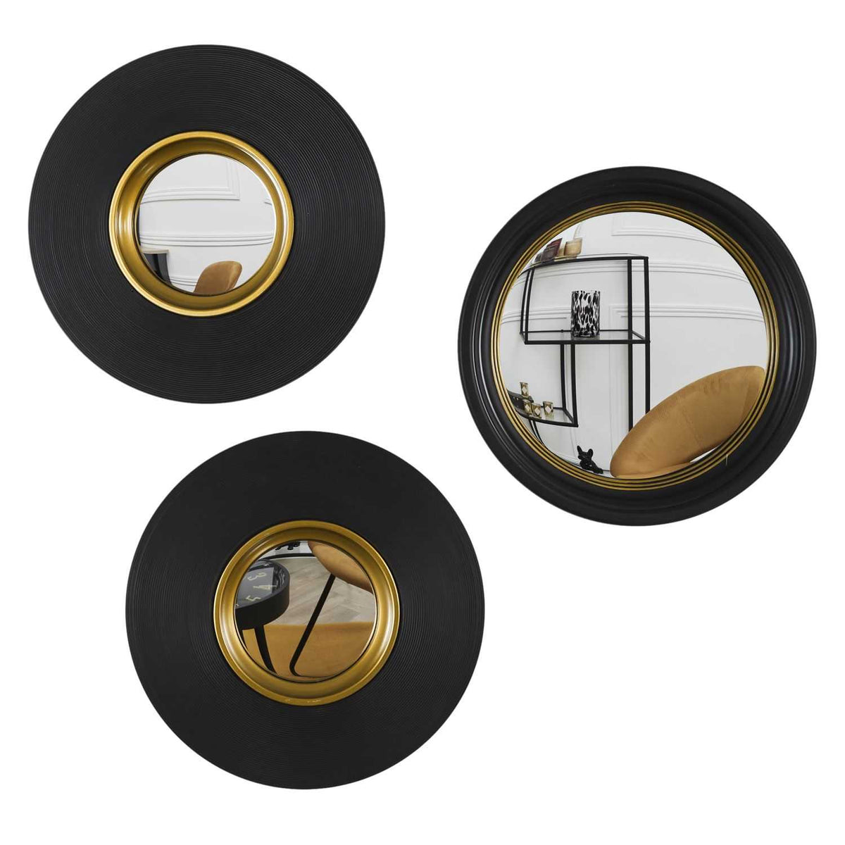 MIROIR CONVEXE OKO - LOT DE 3