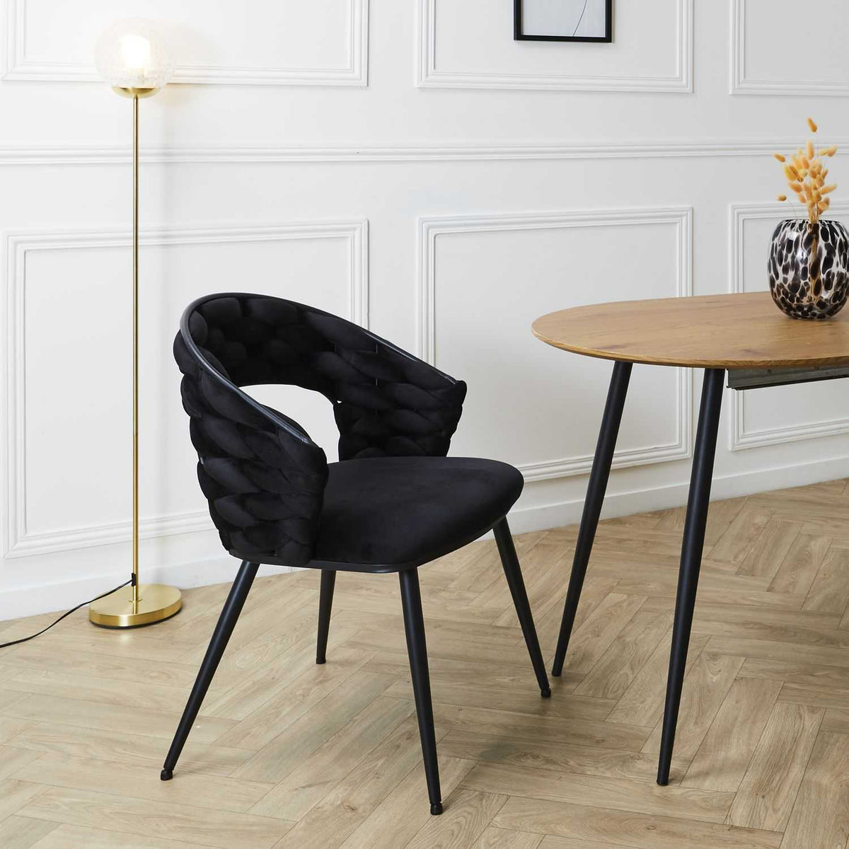 FAUTEUIL SAWYER NOIR