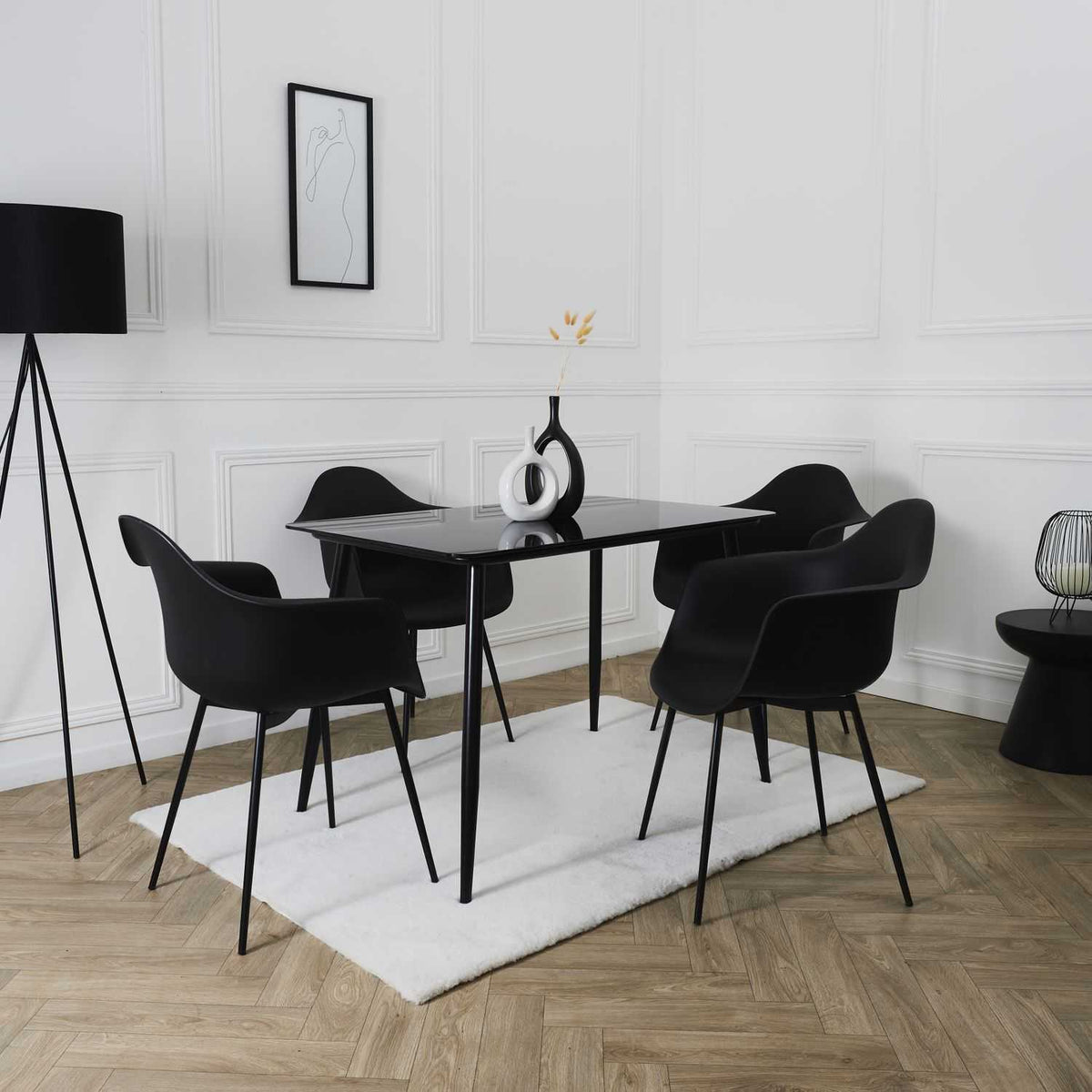 FAUTEUIL GUSTAV NOIR