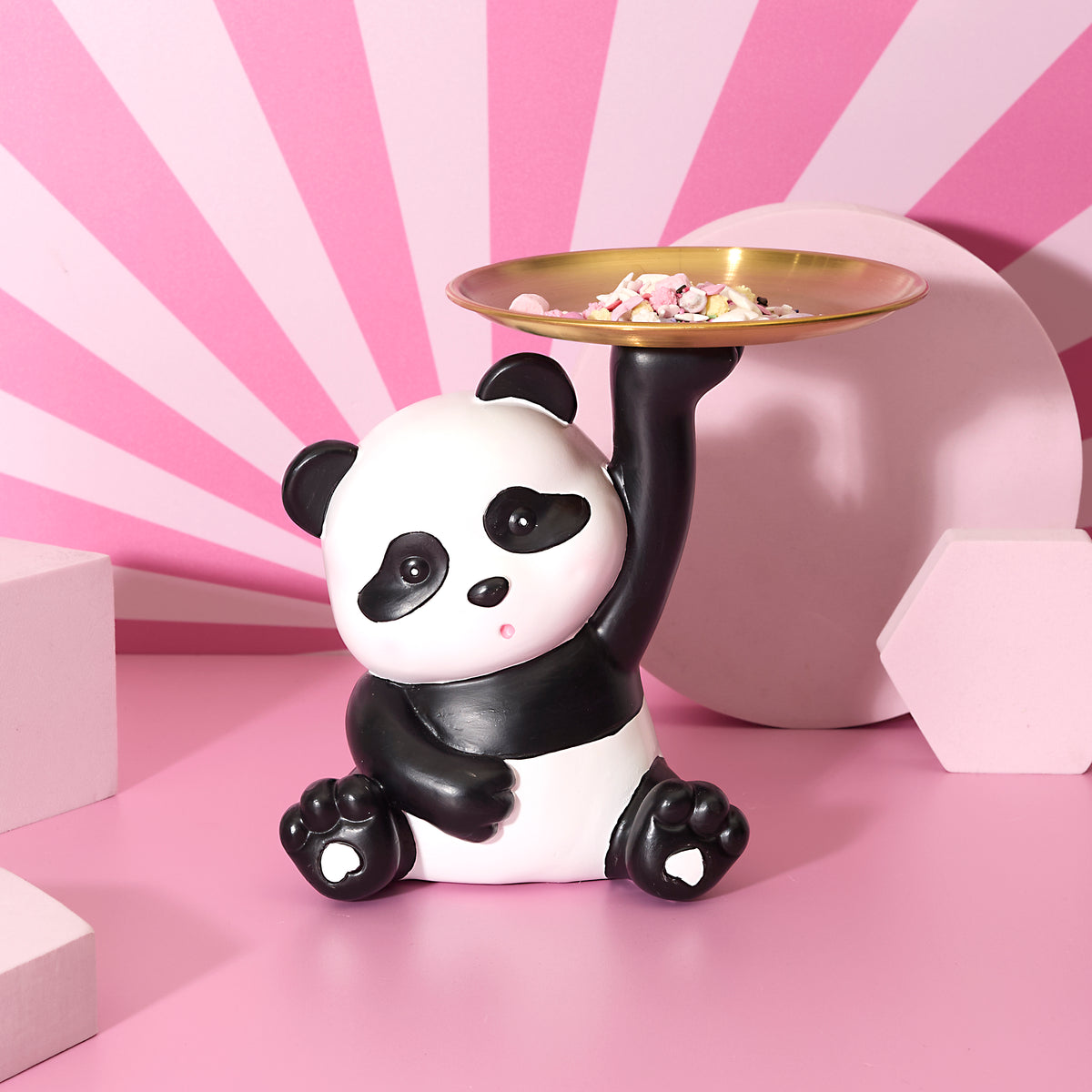 STATUE PANDA KAWAII VIDE POCHE H18CM