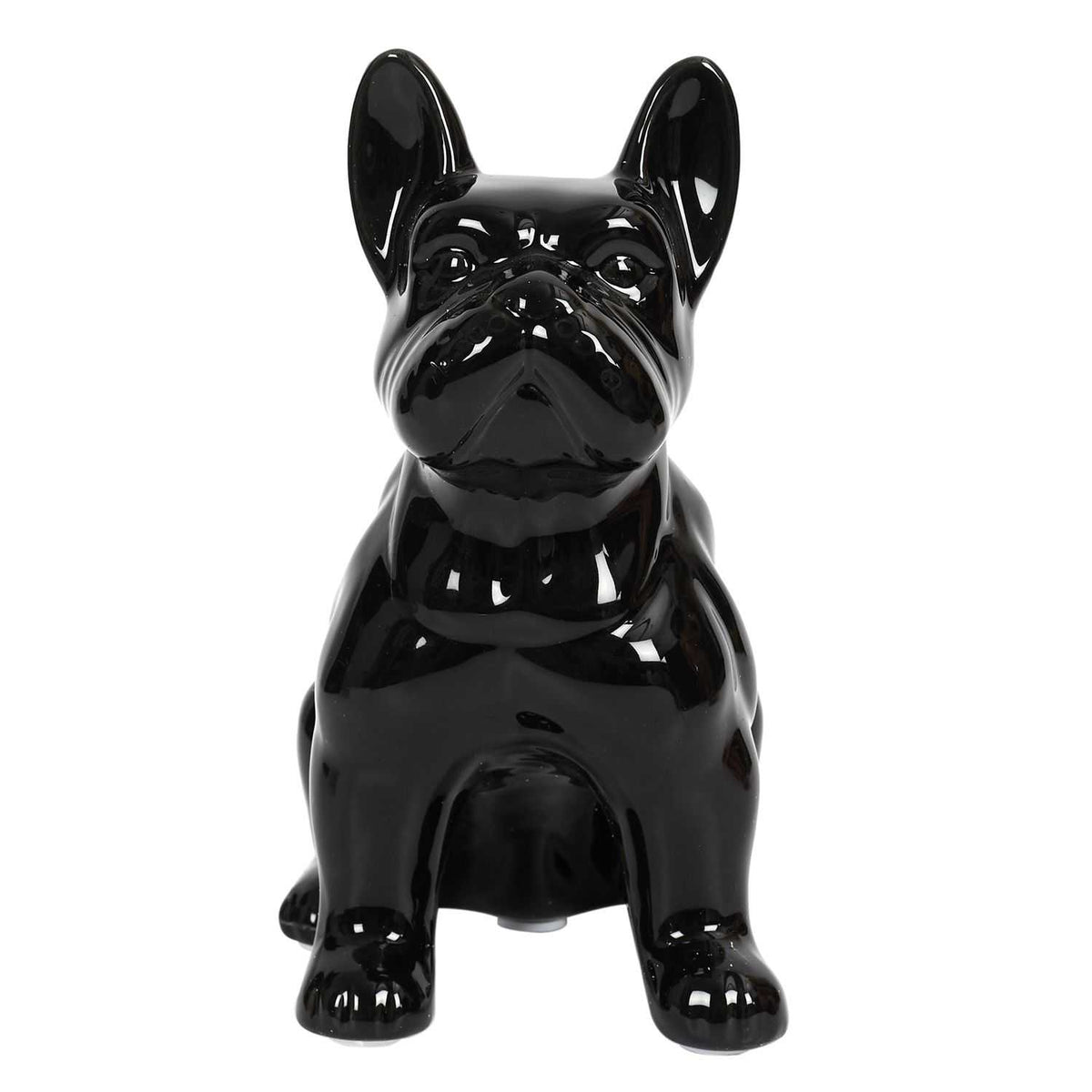 BULLDOG CERAMIQUE NOIR 20CM