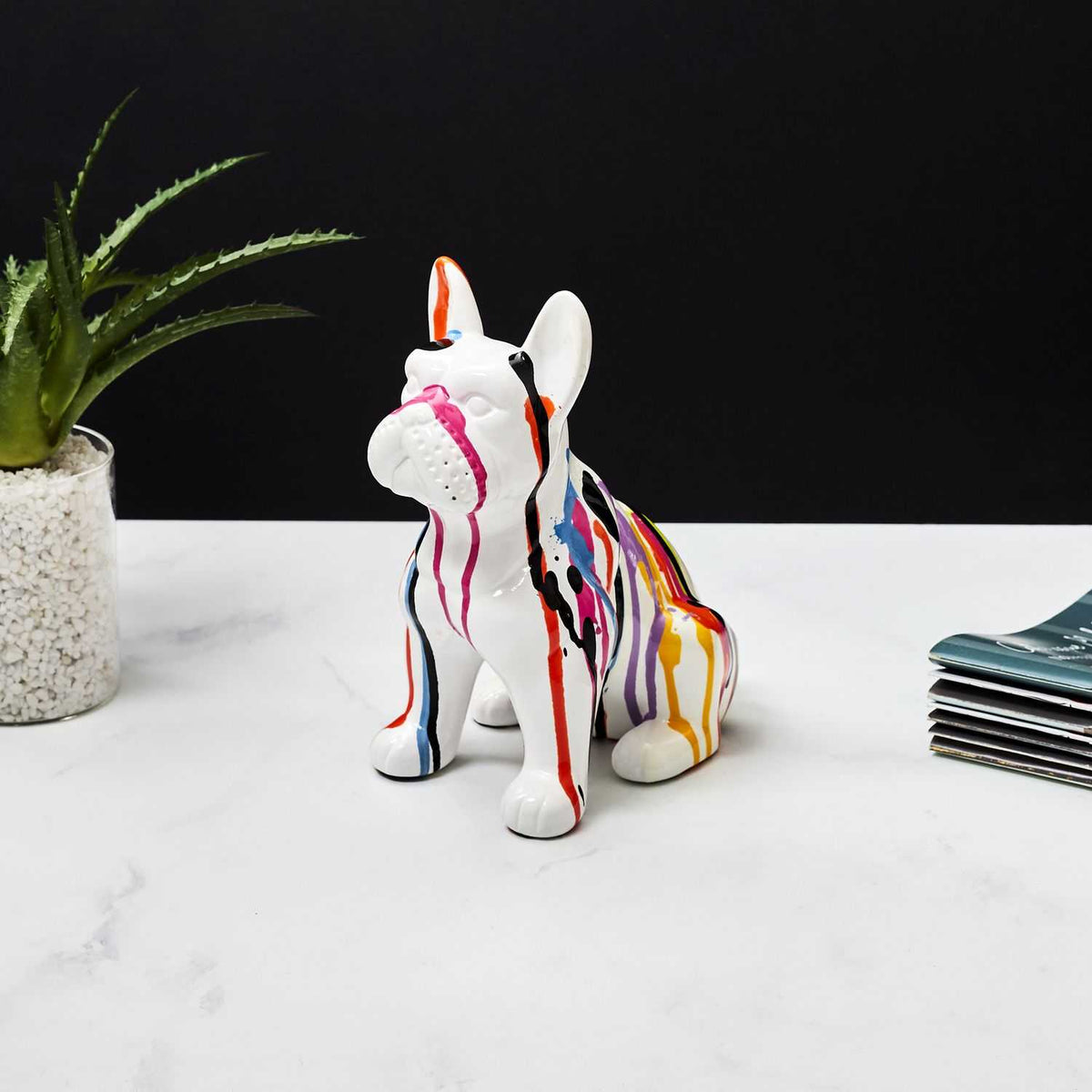 BULLDOG CERAMIQUE COULURES 20CM