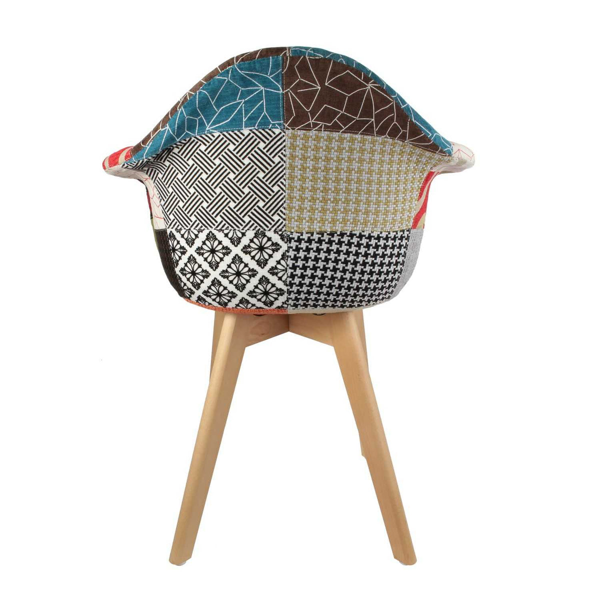 FAUTEUIL SCANDINAVE PATCHWORK