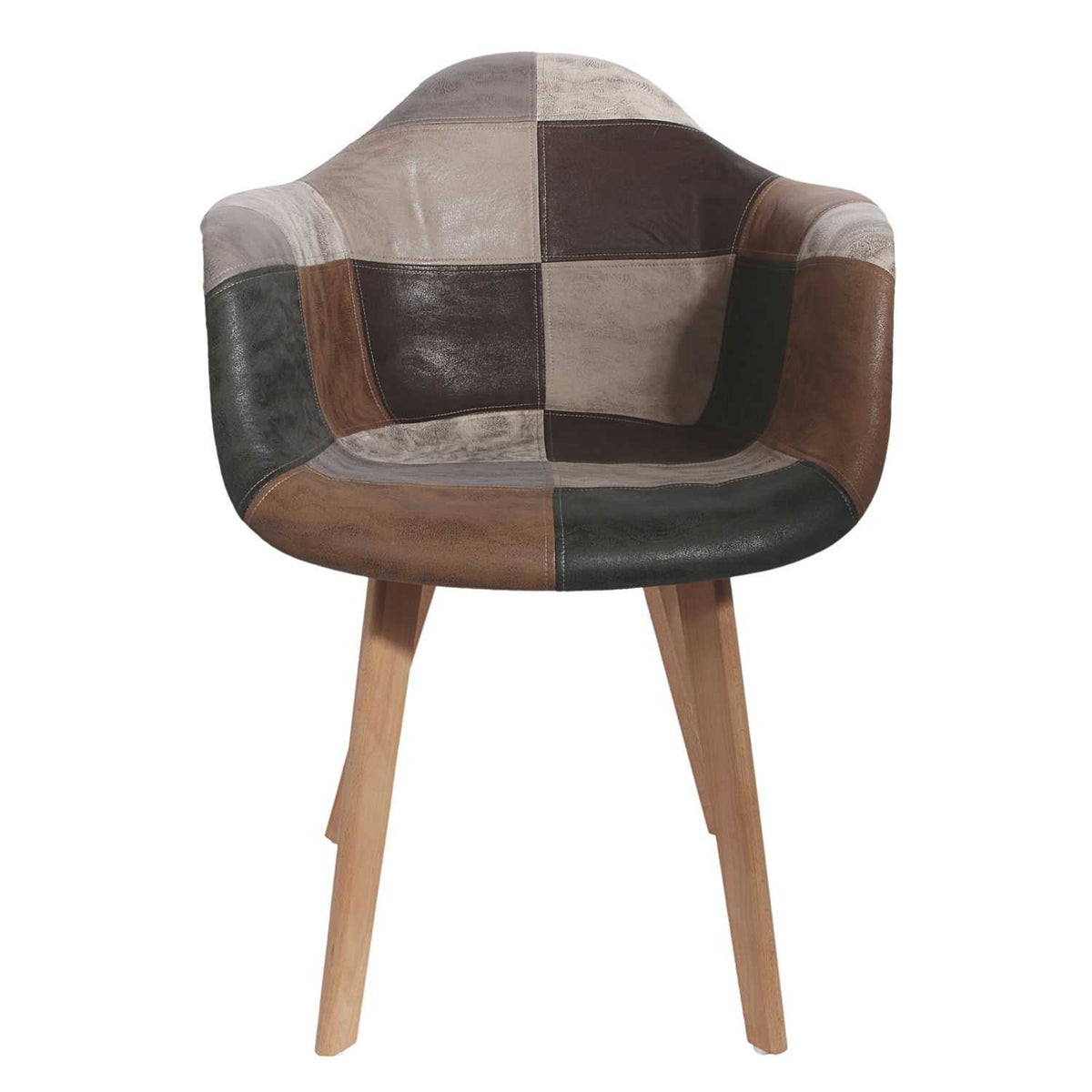 FAUTEUIL PATCHWORK PU