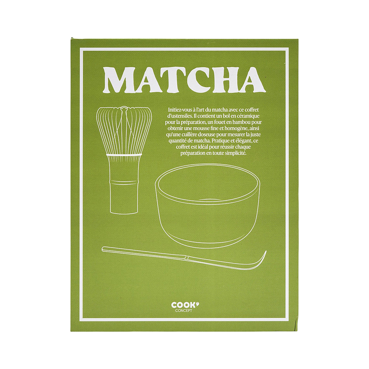 COFFRET LIVRE MATCHA 3 PCS