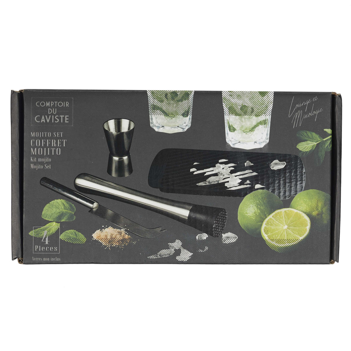 COFFRET A MOJITO 4 ACCESSOIRES