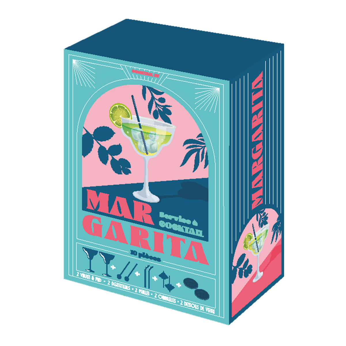 COFFRET COCKTAIL 10PCS MARGARITA