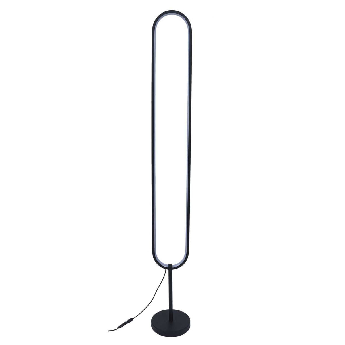 LAMPE LED OVALE SUR PIED 120CM