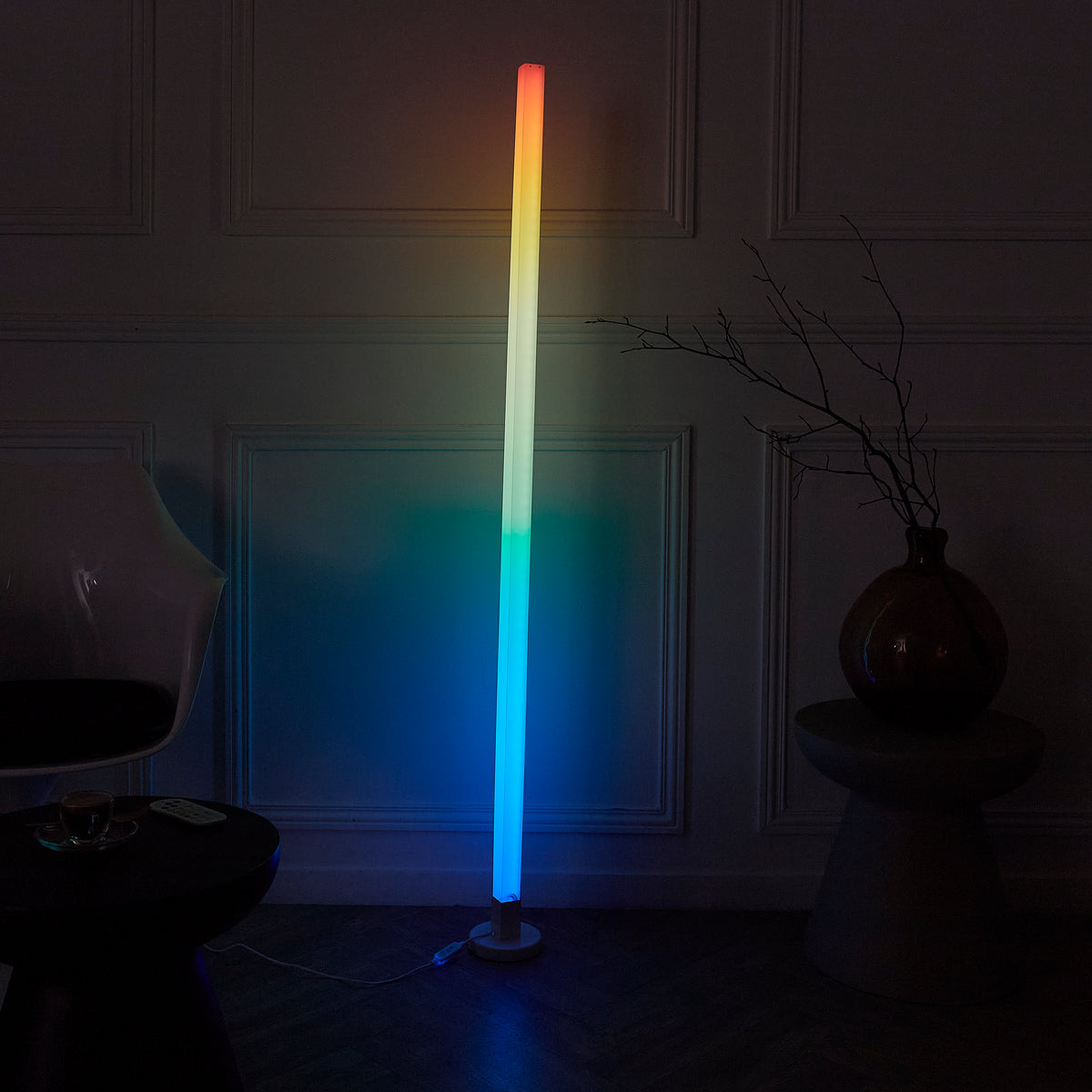 TUBE LED 151CM AVEC TELECOMMANDE A MONTER