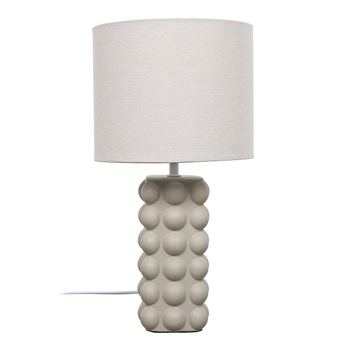 LAMPE CERAMIQUE TAUPE